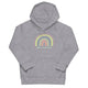 Kids eco hoodie/Rainbow/Personalized - Enet Images