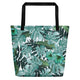Beach Bag/Floral Green - Enet Images