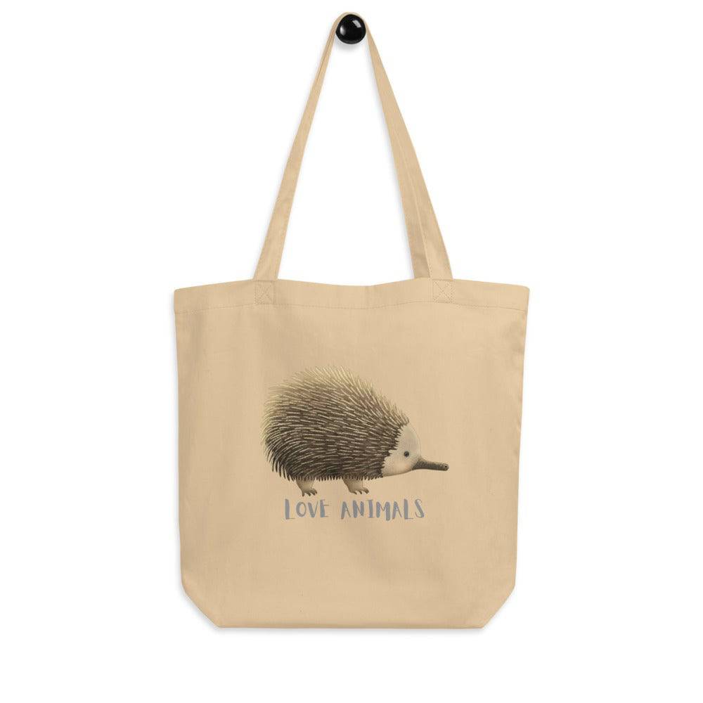 Eco Tote Bag/Love Animals Echinda - Enet Images