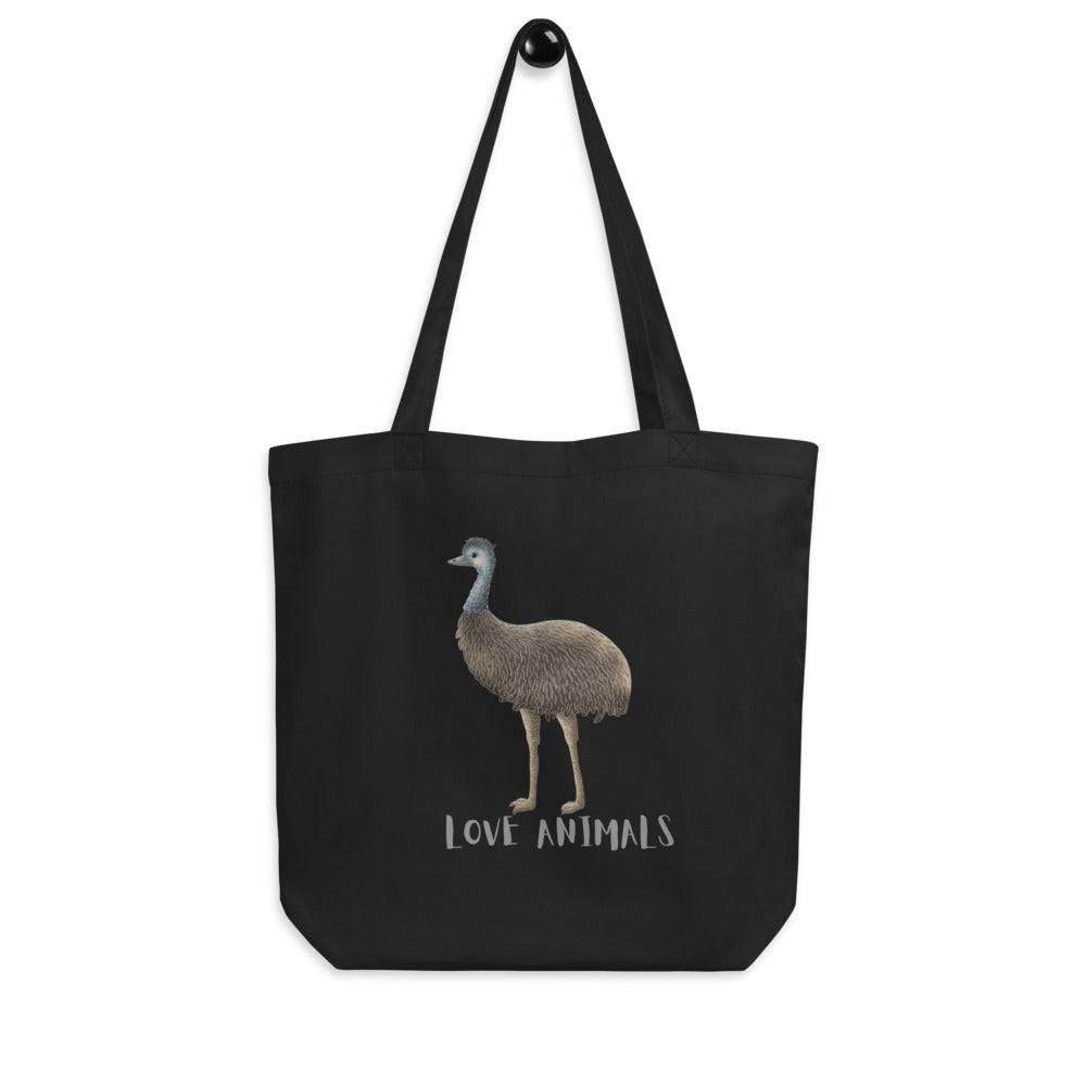 Eco Tote Bag/Love Animals Emu - Enet Images