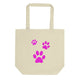 Eco Tote Bag/Three Pet Prints - Enet Images