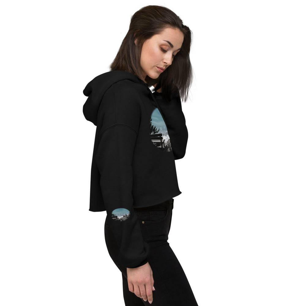 Crop Hoodie /oxygen - Enet Images
