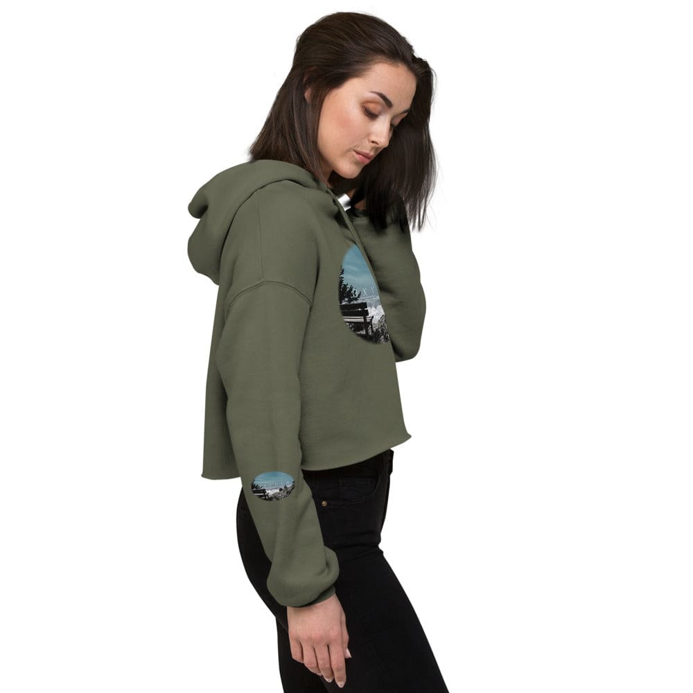 Crop Hoodie /oxygen - Enet Images