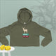Crop Hoodie/Winter holidays - Enet Images