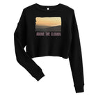 Crop Sweatshirt/Above The Clouds/Personalized - Enet Images