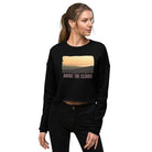 Crop Sweatshirt/Above The Clouds/Personalized - Enet Images