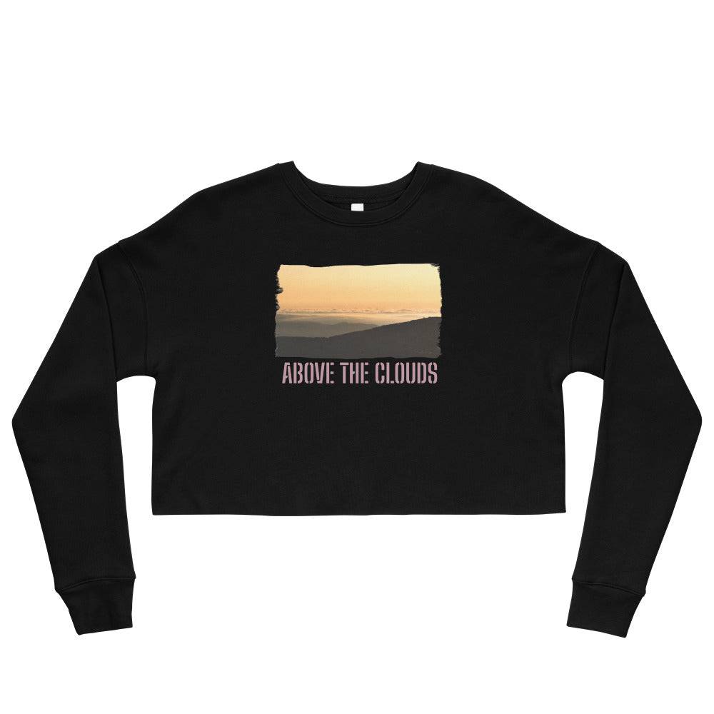 Crop Sweatshirt/Above The Clouds/Personalized - Enet Images