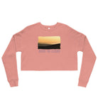 Crop Sweatshirt/Above The Clouds/Personalized - Enet Images