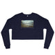Crop Sweatshirt/Afternoon Colors/Personalized - Enet Images