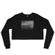 Crop Sweatshirt/Blurrede Art/Personalized - Enet Images