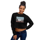 Crop Sweatshirt/Breathing Oxygen /Personalized - Enet Images