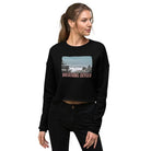 Crop Sweatshirt/Breathing Oxygen /Personalized - Enet Images