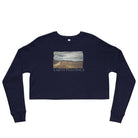 Crop Sweatshirt/Earth Paintings/Personalized - Enet Images