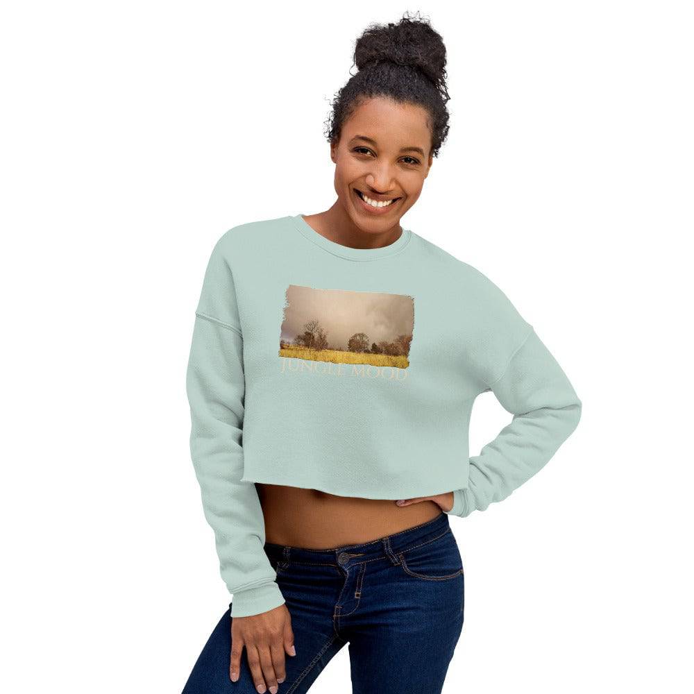 Crop Sweatshirt/Jungle Mood/Personalized - Enet Images