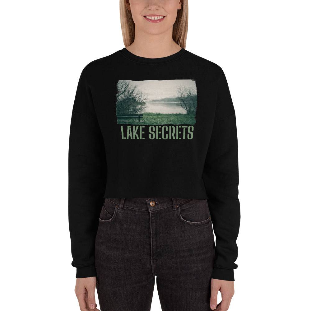 Crop Sweatshirt/Lake Secrets/Personalised - Enet Images