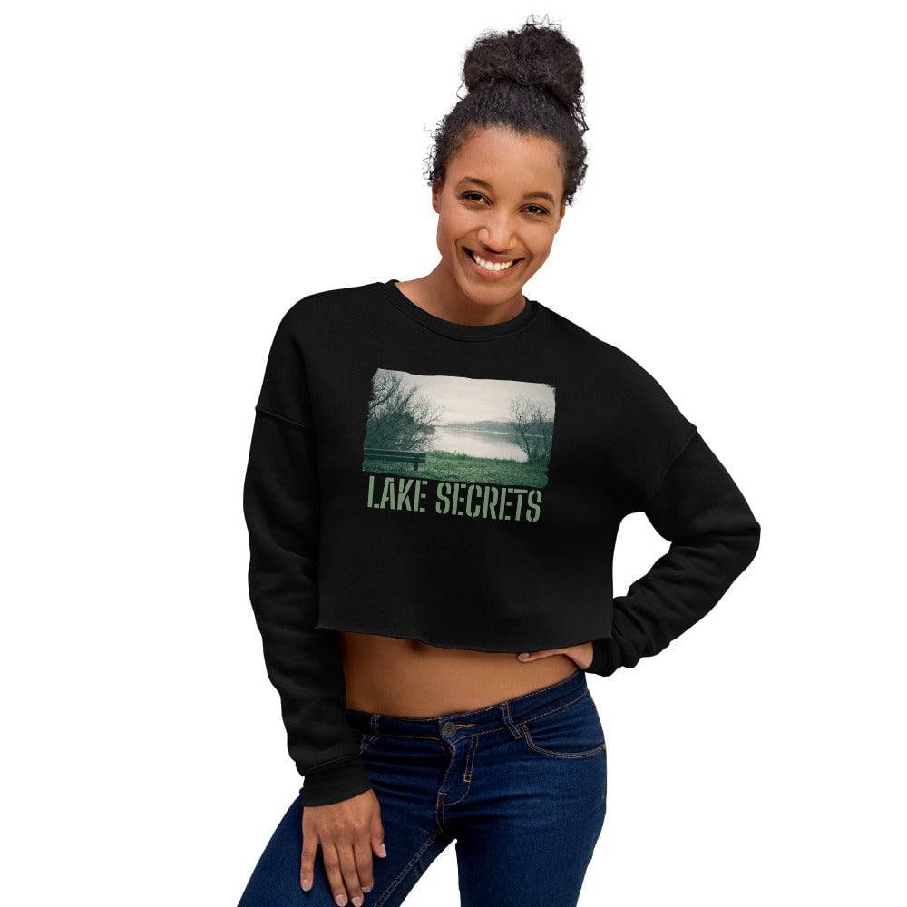 Crop Sweatshirt/Lake Secrets/Personalised - Enet Images