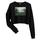 Crop Sweatshirt/Lake Secrets/Personalised - Enet Images