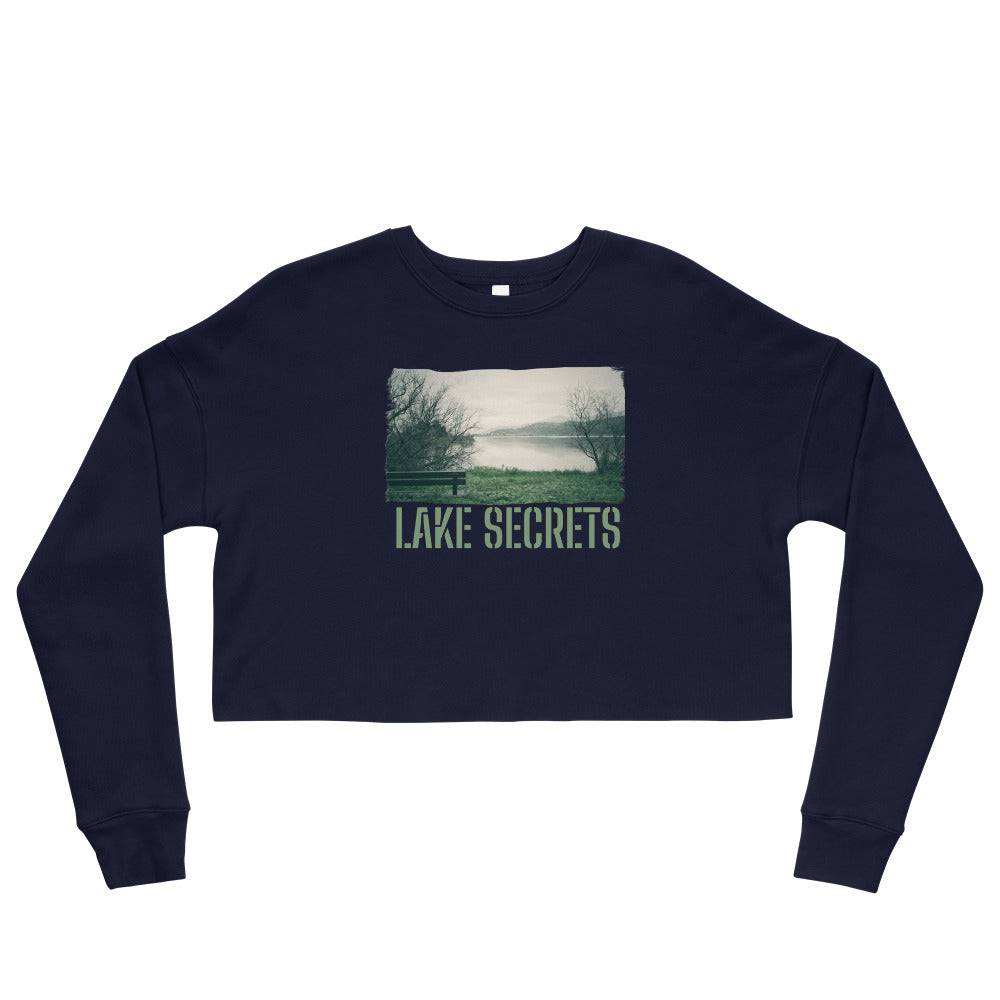 Crop Sweatshirt/Lake Secrets/Personalised - Enet Images