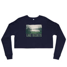 Crop Sweatshirt/Lake Secrets/Personalised - Enet Images