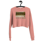 Crop Sweatshirt/Life In The Lagoon/Personalized - Enet Images