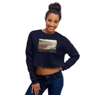 Crop Sweatshirt/Life Is A Creek/Personalised - Enet Images