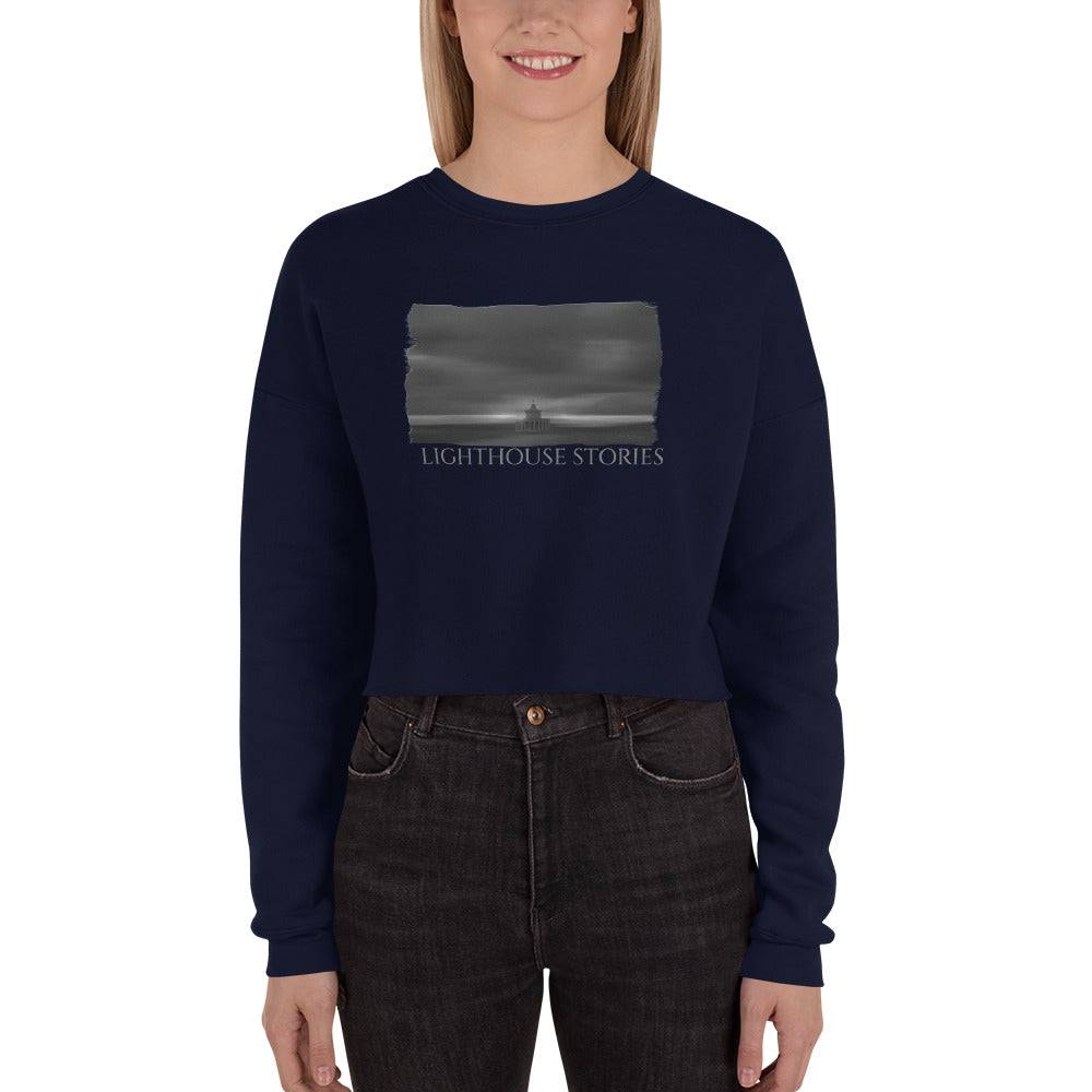 Crop Sweatshirt/Lighthouse Stories/Personalized - Enet Images