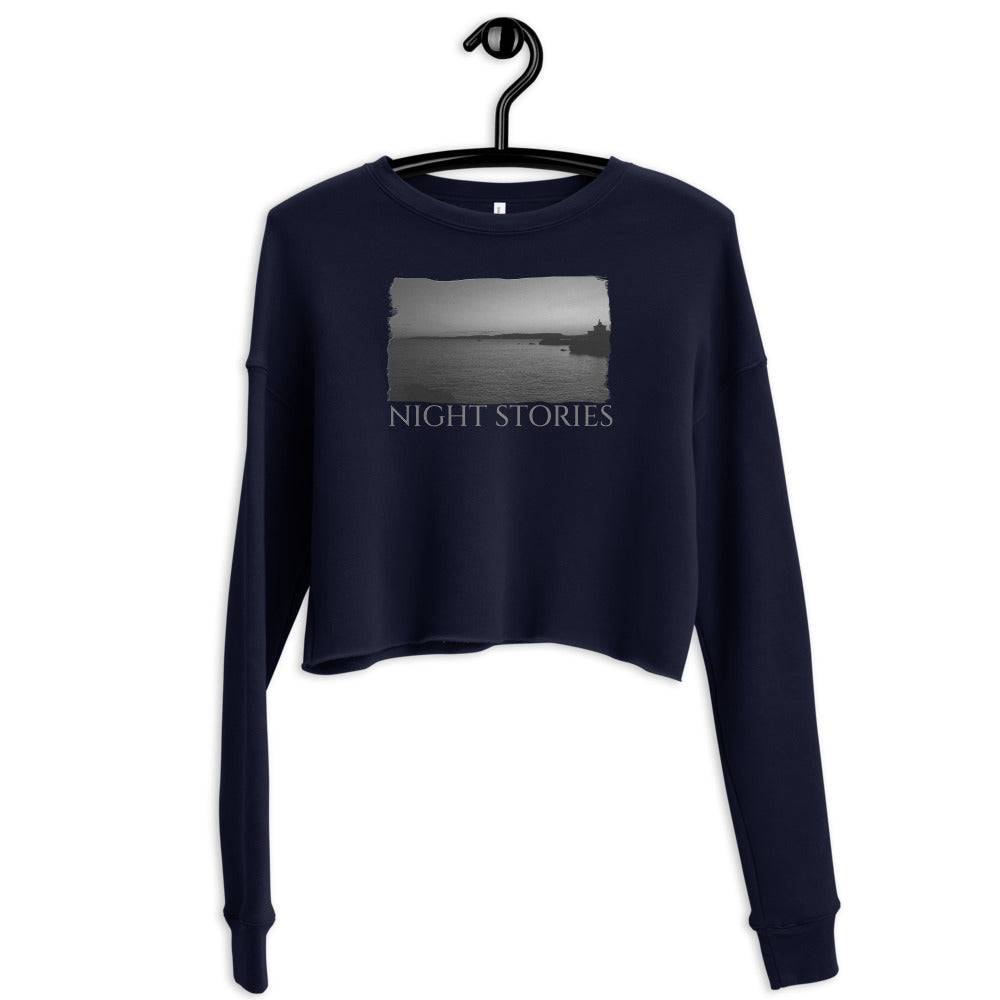 Crop Sweatshirt/Night Stories/Personalized - Enet Images