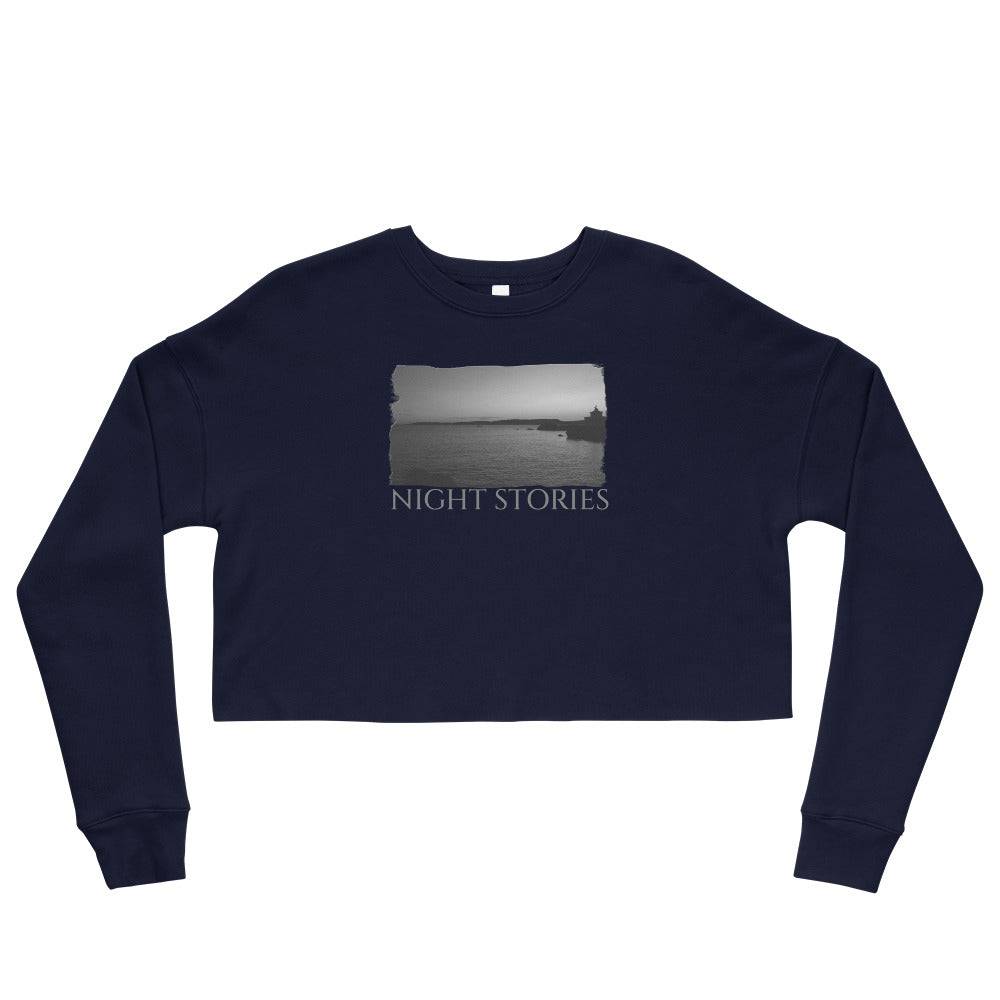 Crop Sweatshirt/Night Stories/Personalized - Enet Images