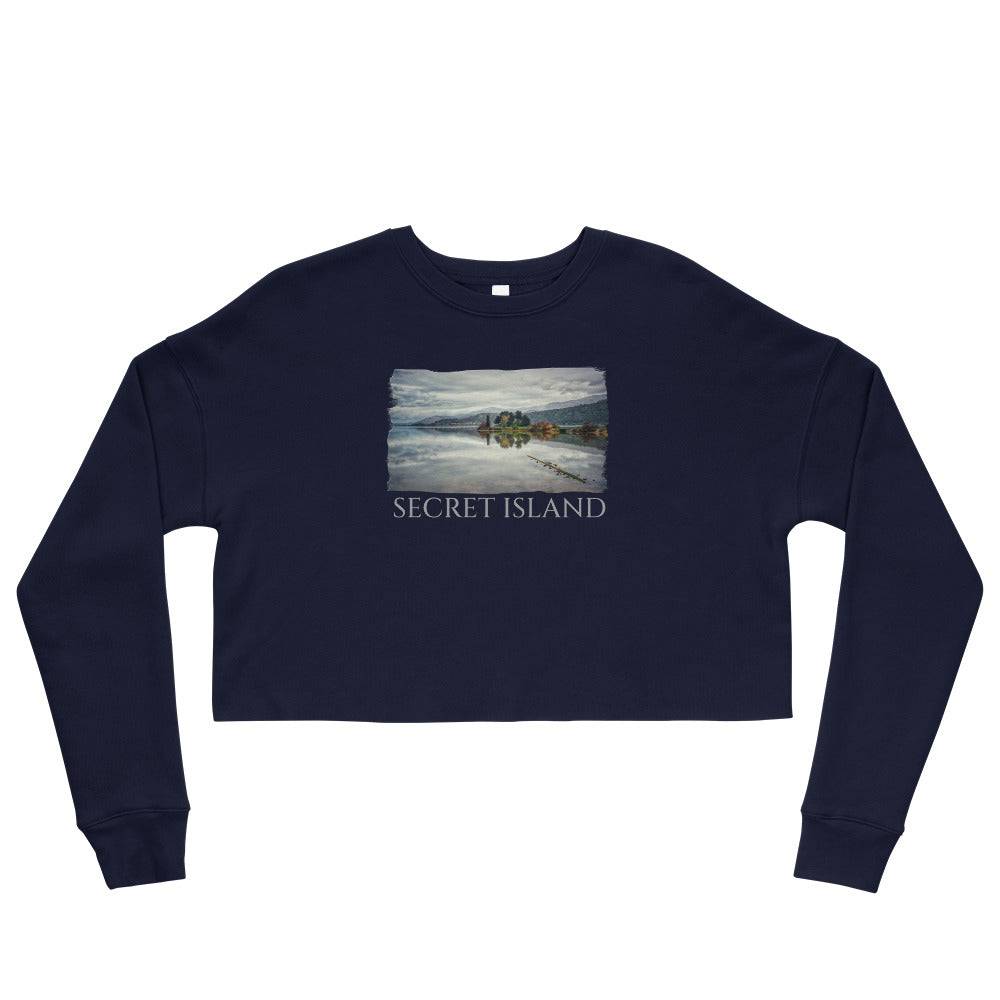 Crop Sweatshirt/Secret Island/Personalized - Enet Images