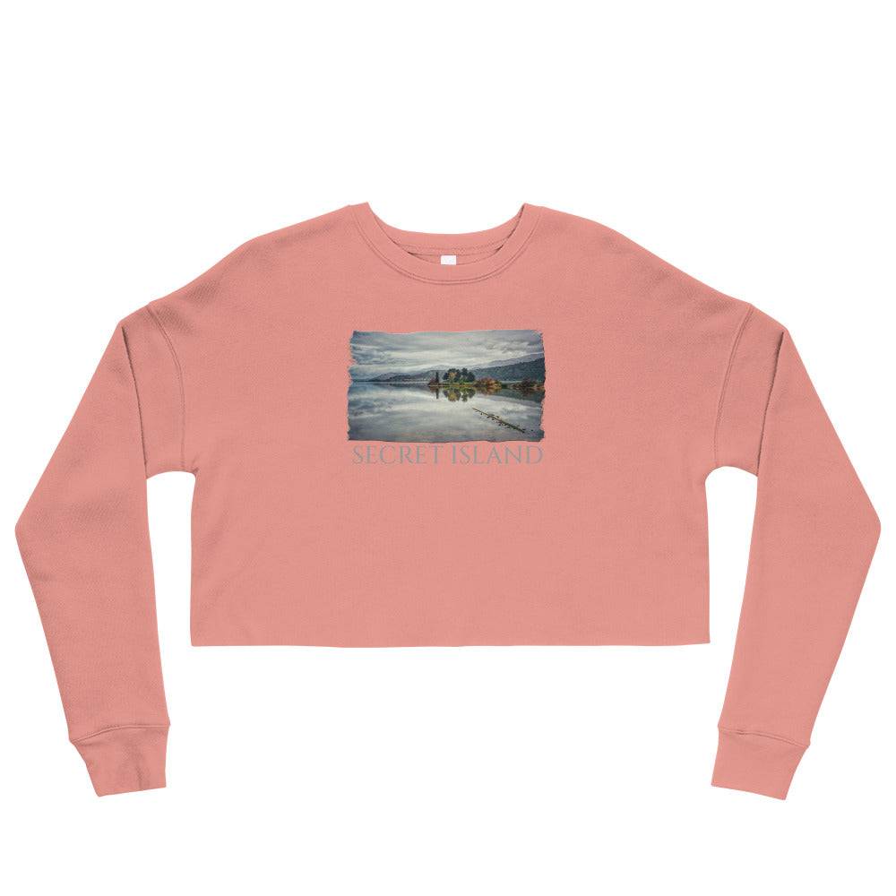 Crop Sweatshirt/Secret Island/Personalized - Enet Images