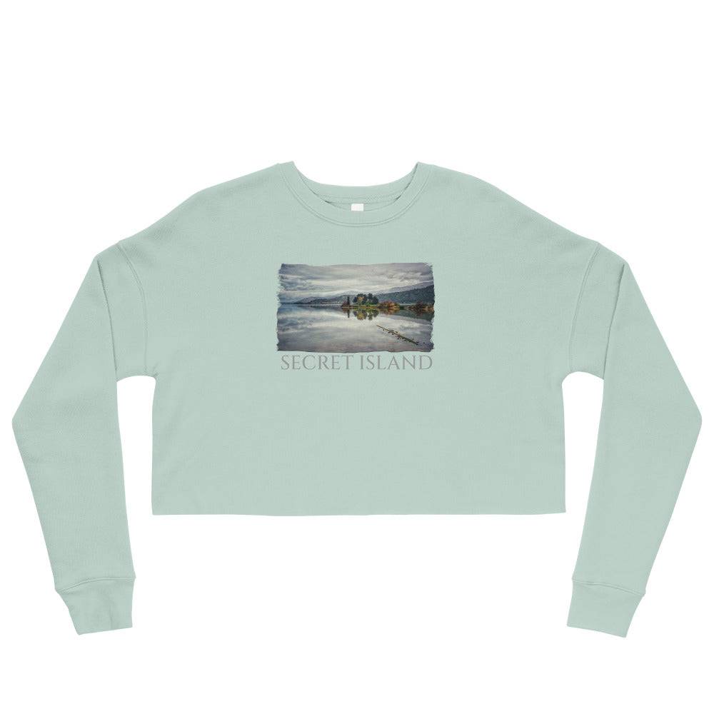 Crop Sweatshirt/Secret Island/Personalized - Enet Images