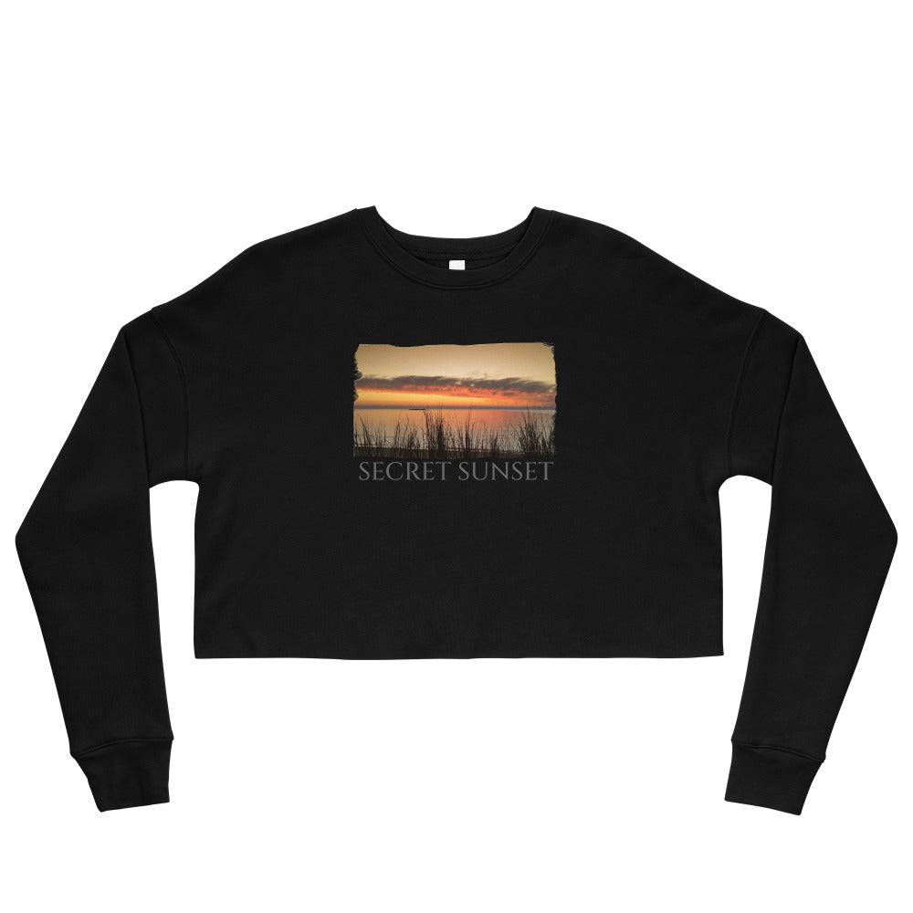 Crop Sweatshirt/Secret Sunset/Personalized - Enet Images