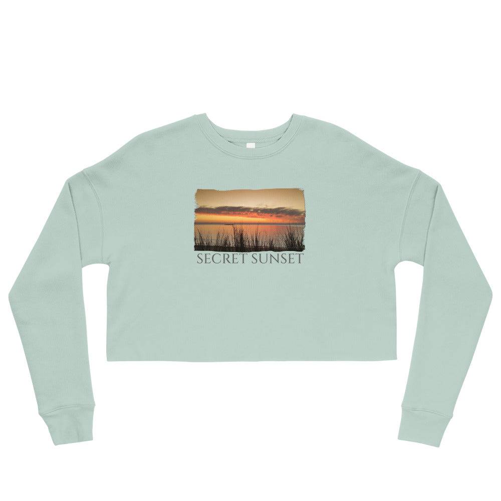 Crop Sweatshirt/Secret Sunset/Personalized - Enet Images