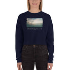 Crop Sweatshirt/Tranquility/Personalized - Enet Images