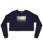 Crop Sweatshirt/Tranquility/Personalized - Enet Images