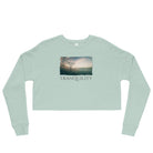 Crop Sweatshirt/Tranquility/Personalized - Enet Images