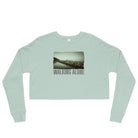 Crop Sweatshirt/Walking Alone/Personalized - Enet Images