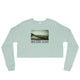 Crop Sweatshirt/Walking Alone/Personalized - Enet Images