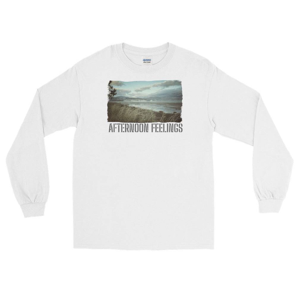 Men’s Long Sleeve Shirt/Afternoon Feelings/Personalized - Enet Images