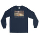 Men’s Long Sleeve Shirt/Among The Old Trains - Enet Images