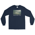 Men’s Long Sleeve Shirt/Bench With A View/Personalized - Enet Images