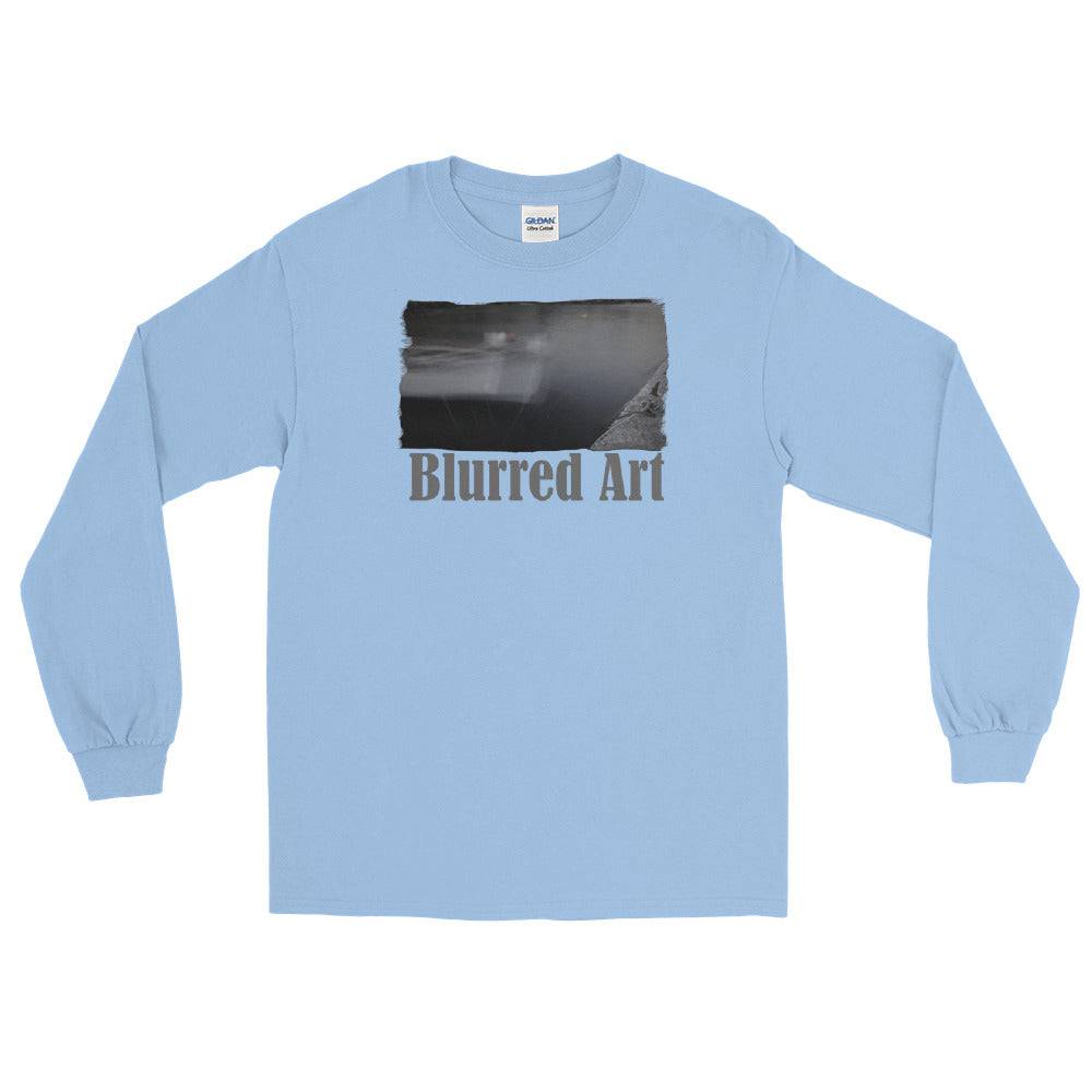 Men’s Long Sleeve Shirt/Blurred Art/Personalized - Enet Images