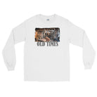 Men’s Long Sleeve Shirt/Old Times/Personalized - Enet Images