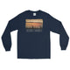 Men’s Long Sleeve Shirt/Secret Sunset/Personalised - Enet Images