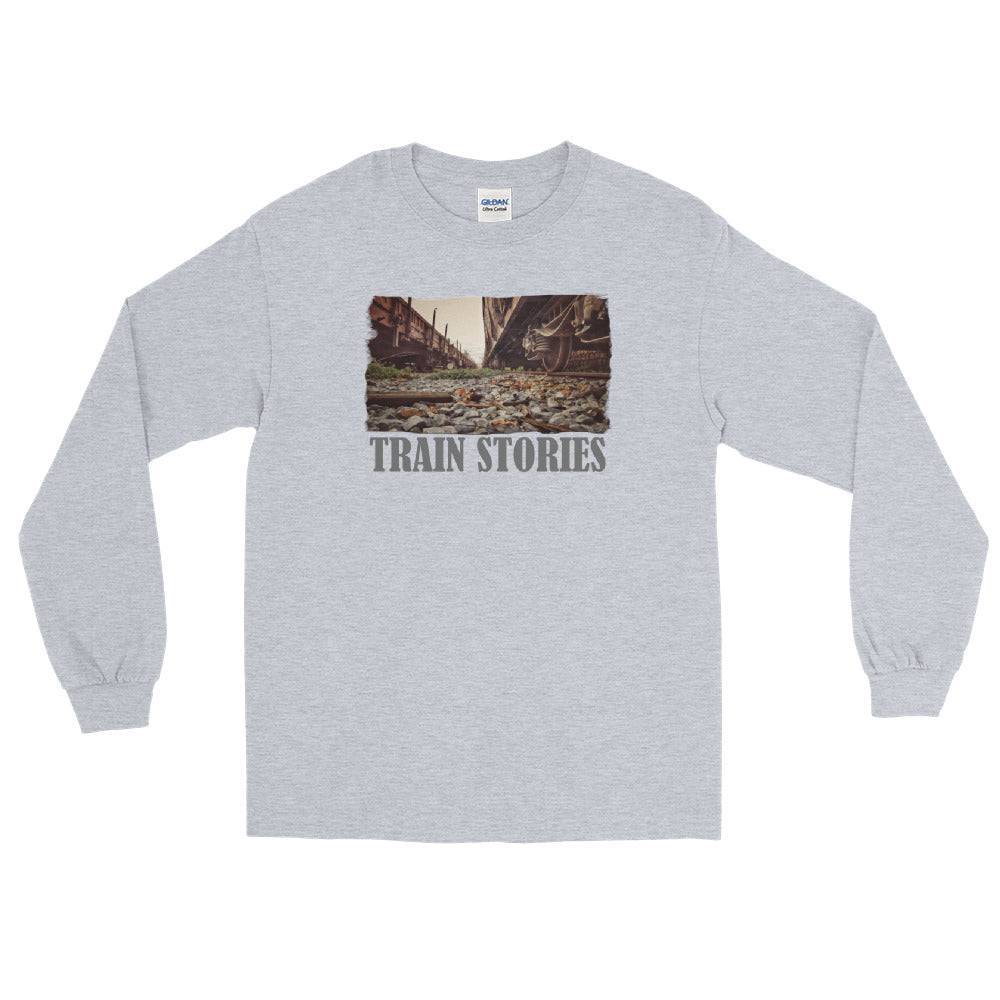 Men’s Long Sleeve Shirt/Train stories - Enet Images