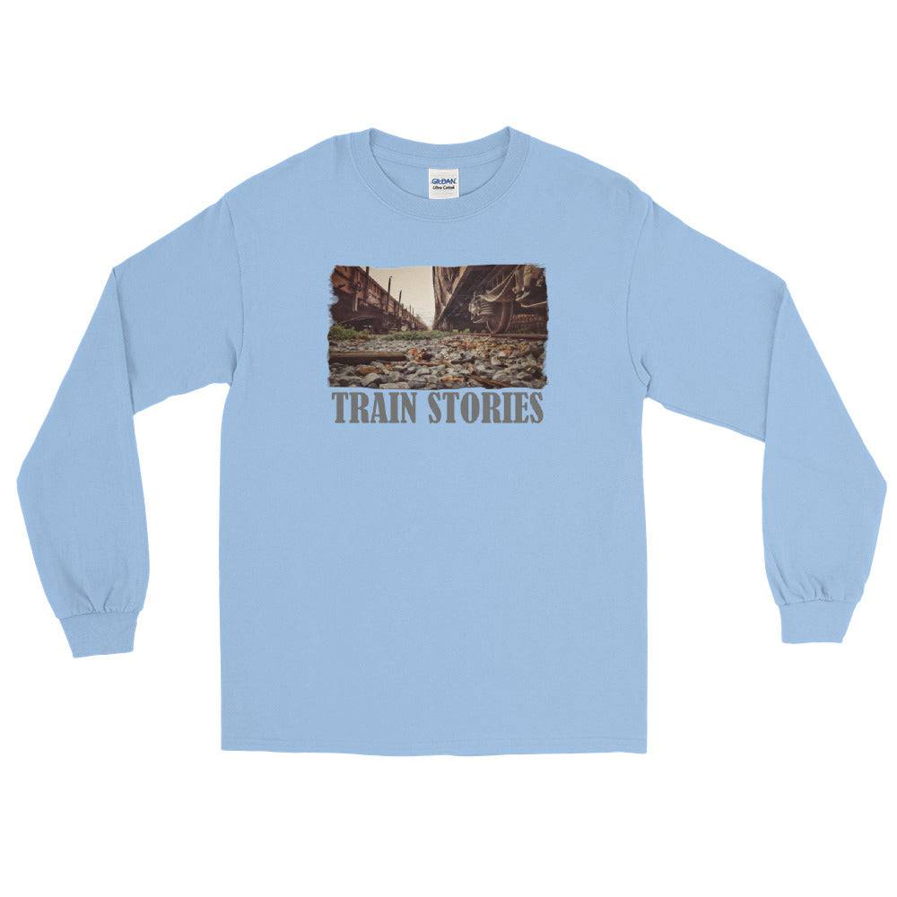 Men’s Long Sleeve Shirt/Train stories - Enet Images