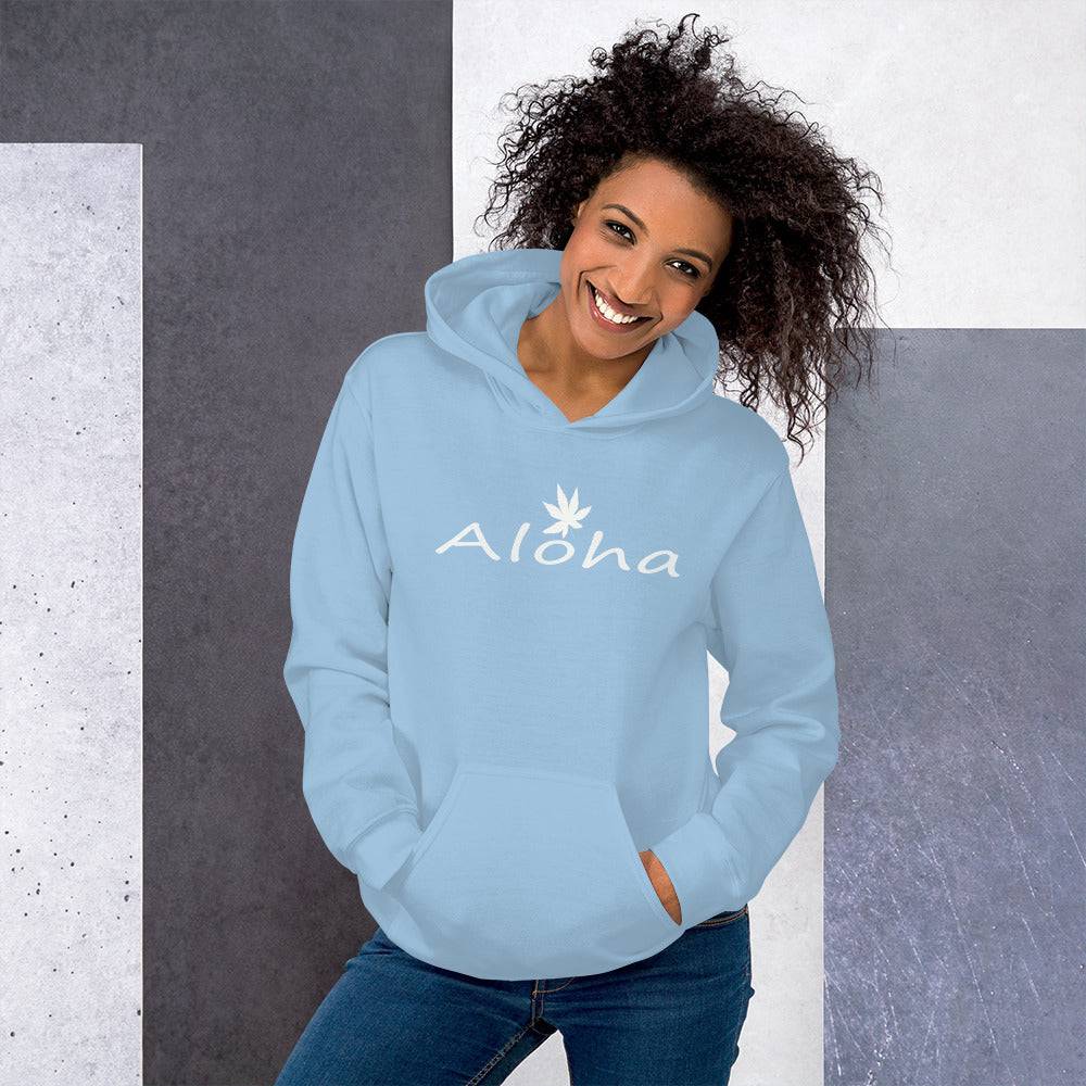 Unisex Hoodie/Aloha White - Enet Images