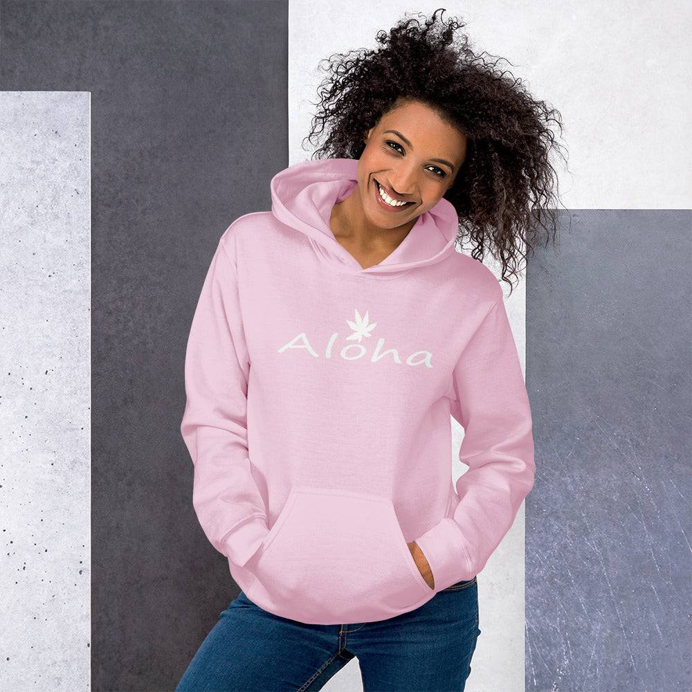 Unisex Hoodie/Aloha White - Enet Images