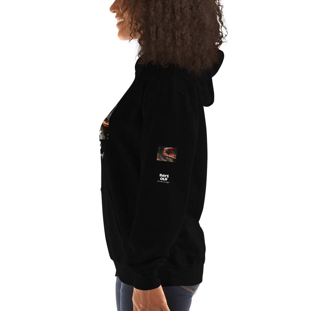 Unisex Hoodie/old locomotive - Enet Images