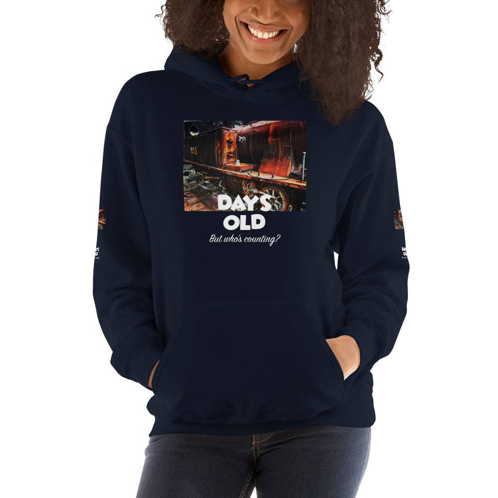 Unisex Hoodie/old locomotive - Enet Images